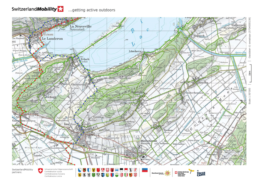 Biel - Murten Map 2A